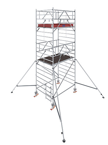 KRAUSE Rusztowanie - STABILO 5000; 2,5 x 1,50m, wys.rob. 6,30m | system GUARDMATIC